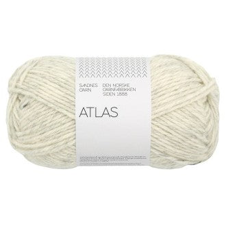 Sandnes Garn ATLAS 50g/108m Norwegische Lammwolle und Merinowolle DK Nadelstärke 4 mm