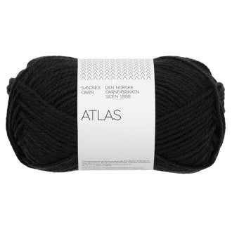 Sandnes Garn ATLAS 50g/108m Norwegische Lammwolle und Merinowolle DK Nadelstärke 4 mm