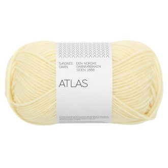 Sandnes Garn ATLAS 50g/108m Norwegische Lammwolle und Merinowolle DK Nadelstärke 4 mm