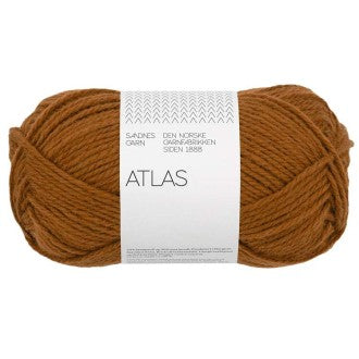 Sandnes Garn ATLAS 50g/108m Norwegische Lammwolle und Merinowolle DK Nadelstärke 4 mm