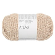 Sandnes Garn ATLAS 50g/108m Norwegische Lammwolle und Merinowolle DK Nadelstärke 4 mm