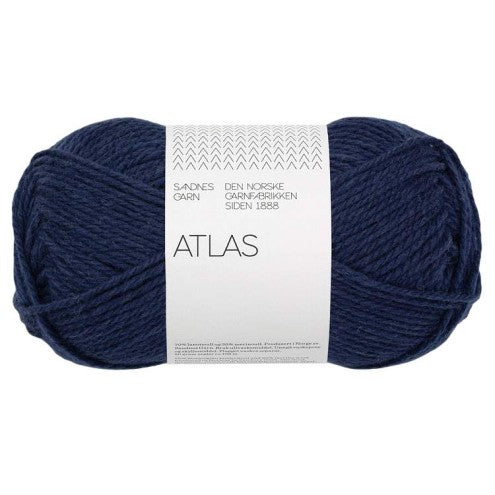 Sandnes Garn ATLAS 50g/108m Norwegische Lammwolle und Merinowolle DK Nadelstärke 4 mm
