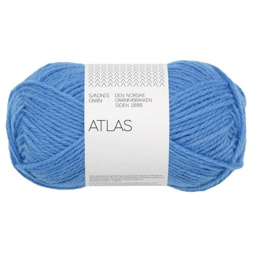 Sandnes Garn ATLAS 50g/108m Norwegische Lammwolle und Merinowolle DK Nadelstärke 4 mm