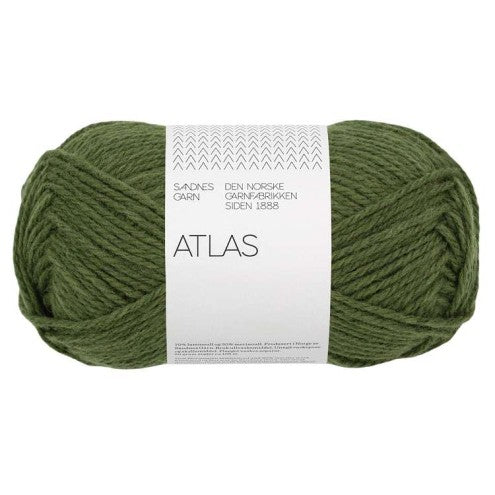 Sandnes Garn ATLAS 50g/108m Norwegische Lammwolle und Merinowolle DK Nadelstärke 4 mm
