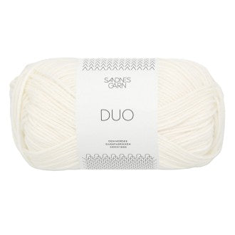 Sandnes Garn DUO weiche Schurwolle mit hochwertiger Baumwolle Ganzjahresgarn Stärke Aran