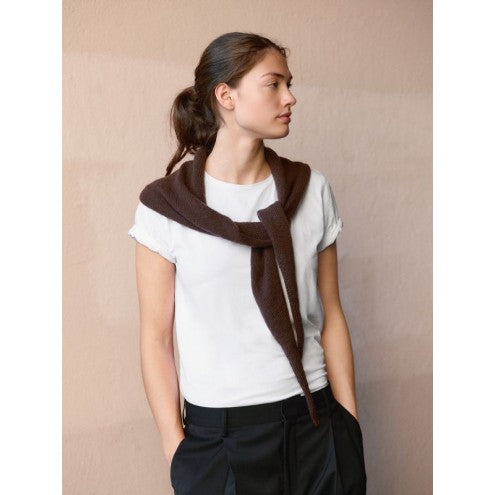 Einzelanleitung 2508 Nr.3 Triangle Shawl - Deutsch aus Sandnes Cashmere 4 Knäuel