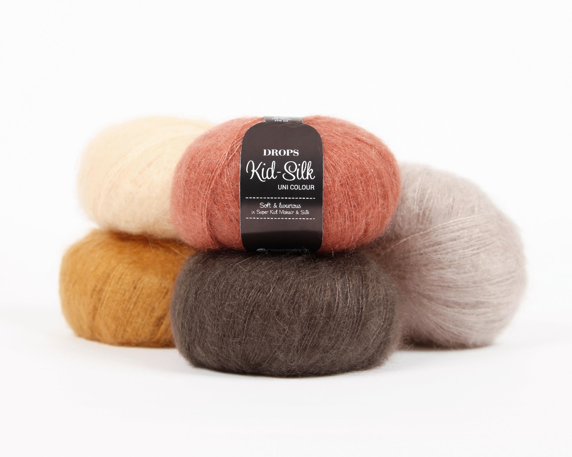 Drops KID-SILK uni  LL 25 g/210 m Mohair Seide - mulesingfrei