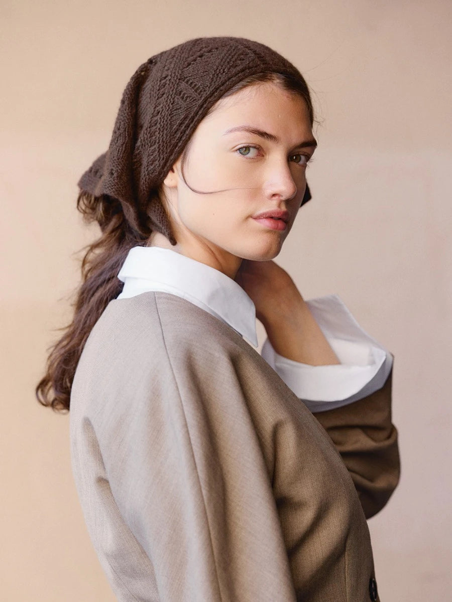 Einzelanleitung 2508 Nr. 1 Petra Scarf - Deutsch aus Sandnes Cashmere 3 Knäuel