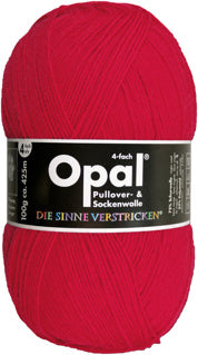 OPAL Sockenwolle 4-fach Uni 100g/425 viele Farben