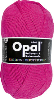 OPAL Sockenwolle 4-fach Uni 100g/425 viele Farben