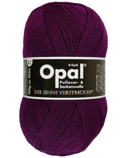OPAL Sockenwolle 4-fach Uni 100g/425 viele Farben