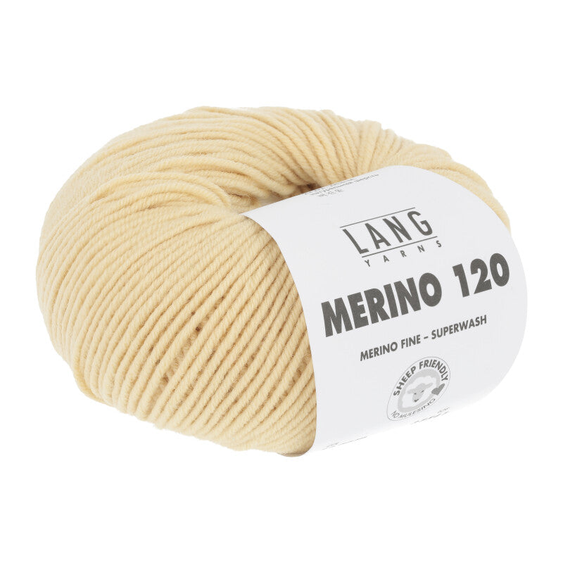 Lang Yarns Merino 120 reine Schurwolle 50g/120m Merino extrafine DK große Farbauswahl