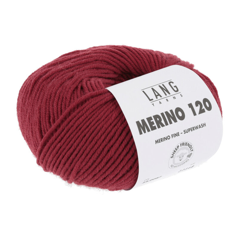 Lang Yarns Merino 120 reine Schurwolle 50g/120m Merino extrafine DK große Farbauswahl