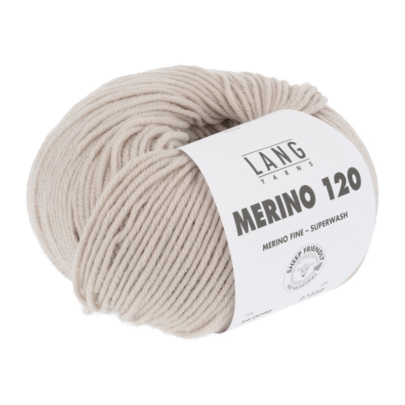 Lang Yarns Merino 120 reine Schurwolle 50g/120m Merino extrafine DK große Farbauswahl