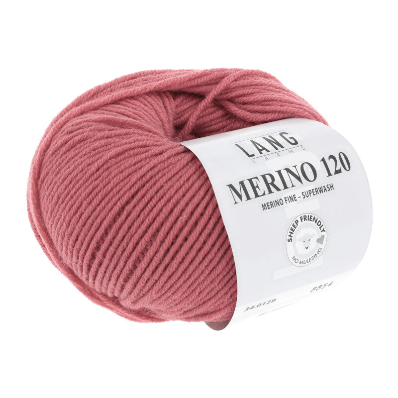 Lang Yarns Merino 120 reine Schurwolle 50g/120m Merino extrafine DK große Farbauswahl