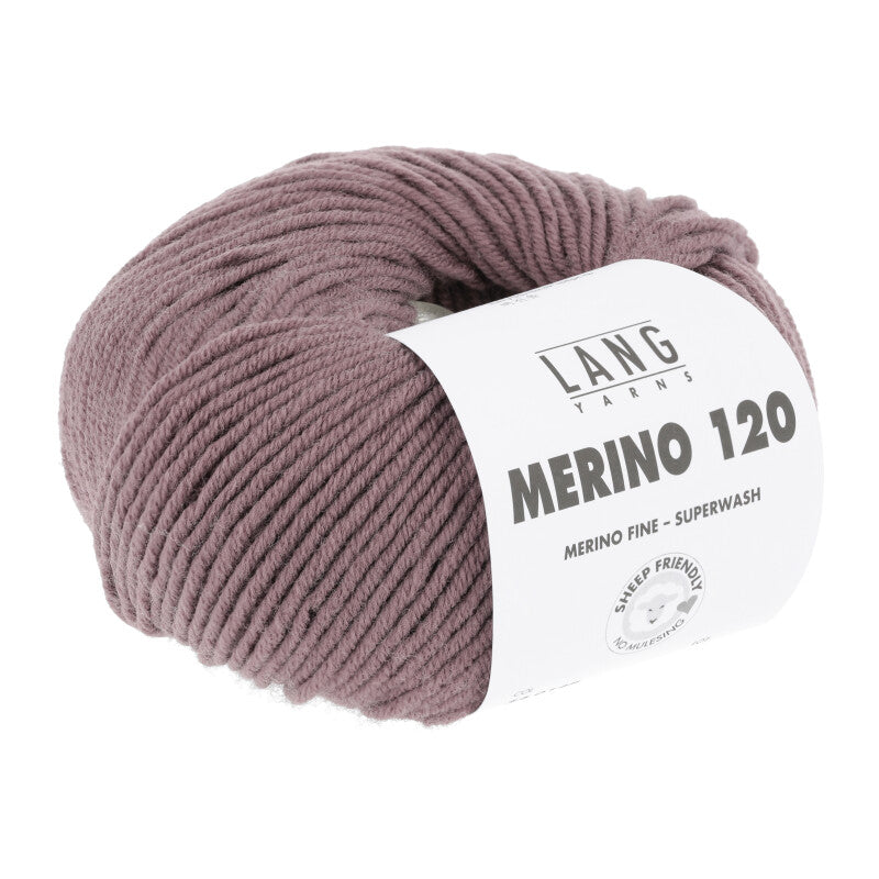 Lang Yarns Merino 120 reine Schurwolle 50g/120m Merino extrafine DK große Farbauswahl