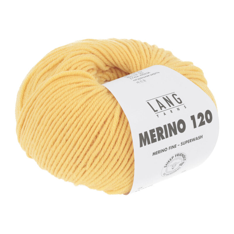 Lang Yarns Merino 120 reine Schurwolle 50g/120m Merino extrafine DK große Farbauswahl
