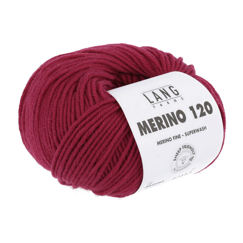 Lang Yarns Merino 120 reine Schurwolle 50g/120m Merino extrafine DK große Farbauswahl