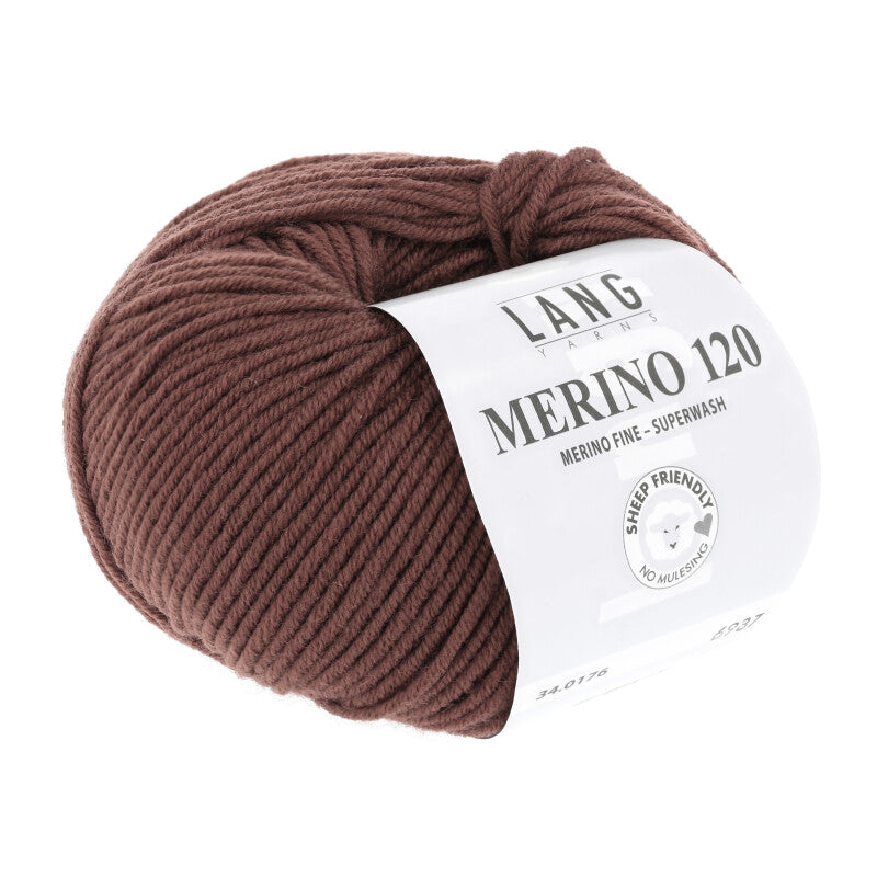Lang Yarns Merino 120 reine Schurwolle 50g/120m Merino extrafine DK große Farbauswahl