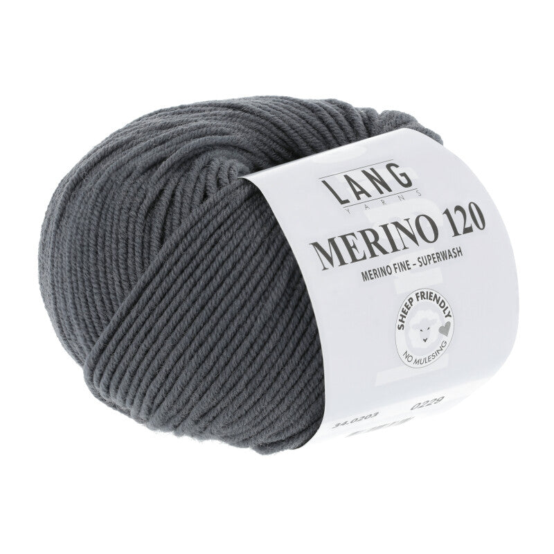 Lang Yarns Merino 120 reine Schurwolle 50g/120m Merino extrafine DK große Farbauswahl