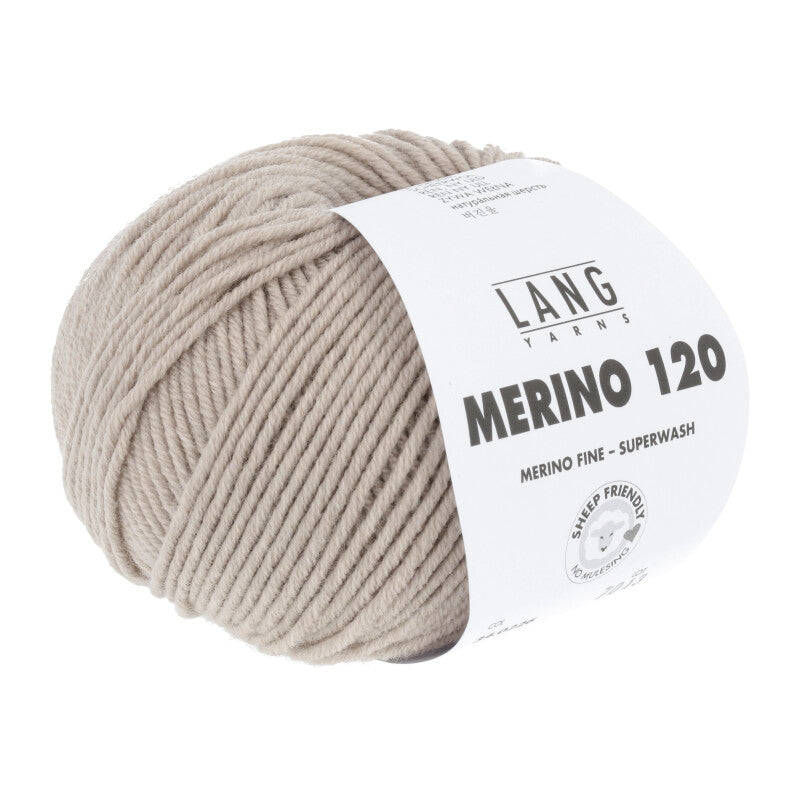 Lang Yarns Merino 120 reine Schurwolle 50g/120m Merino extrafine DK große Farbauswahl