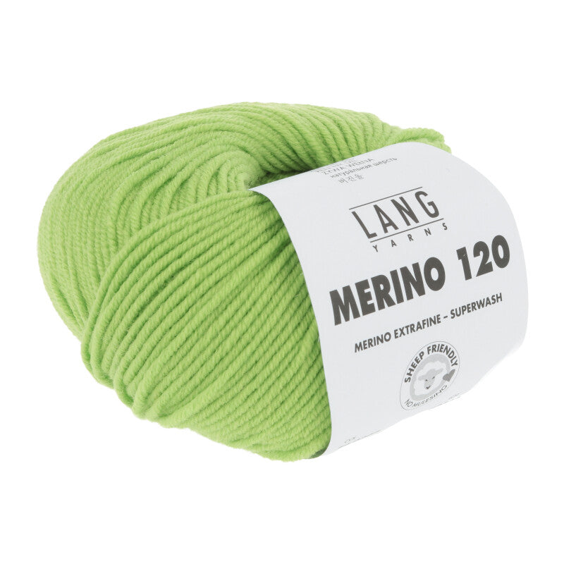Lang Yarns Merino 120 reine Schurwolle 50g/120m Merino extrafine DK große Farbauswahl