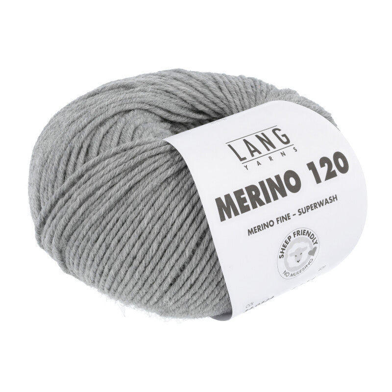 Lang Yarns Merino 120 reine Schurwolle 50g/120m Merino extrafine DK große Farbauswahl