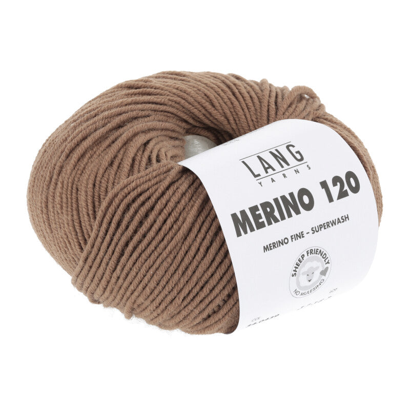 Lang Yarns Merino 120 reine Schurwolle 50g/120m Merino extrafine DK große Farbauswahl