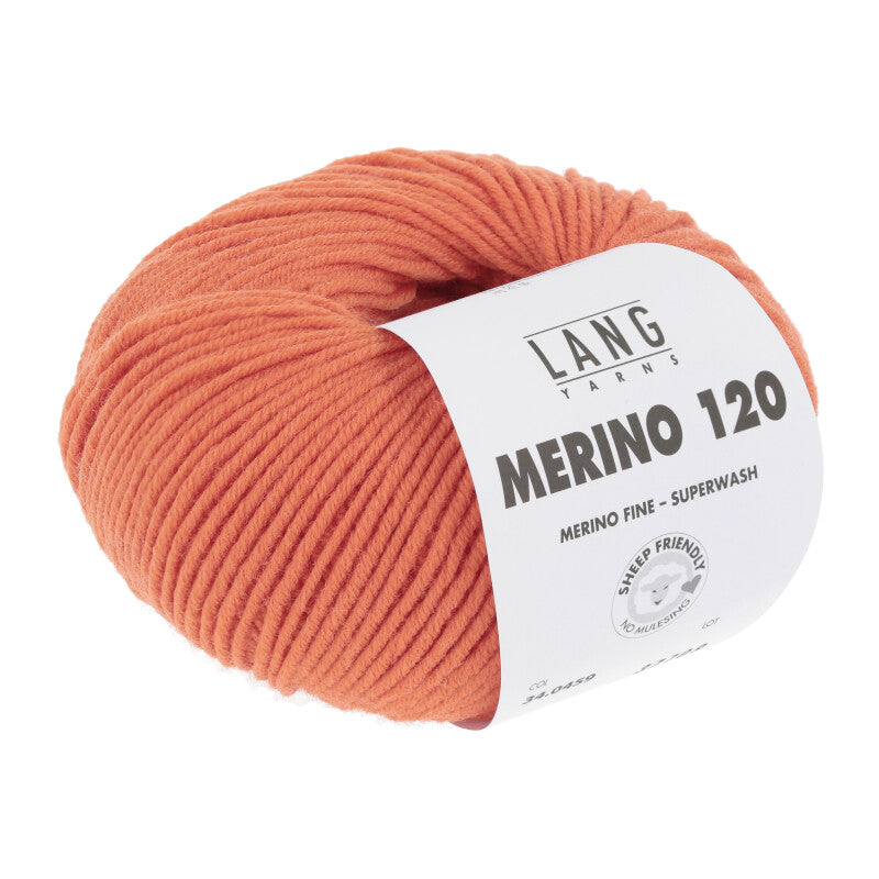 Lang Yarns Merino 120 reine Schurwolle 50g/120m Merino extrafine DK große Farbauswahl