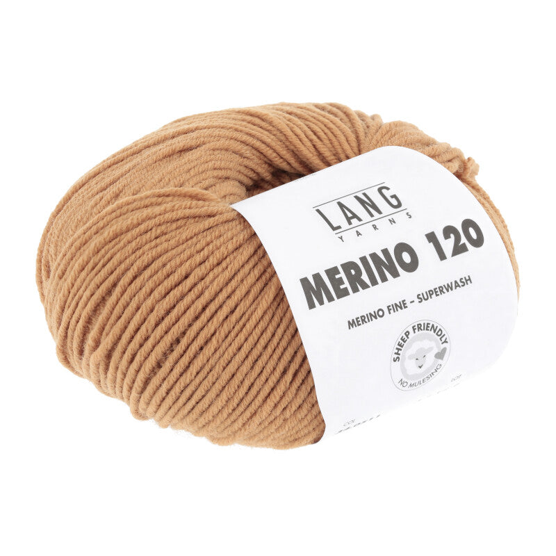 Lang Yarns Merino 120 reine Schurwolle 50g/120m Merino extrafine DK große Farbauswahl