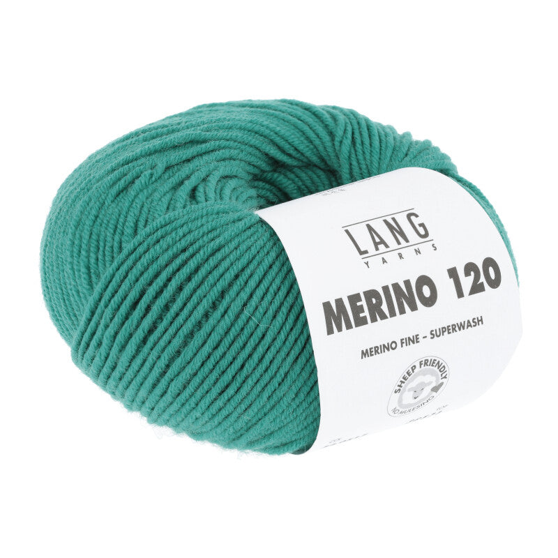 Lang Yarns Merino 120 reine Schurwolle 50g/120m Merino extrafine DK große Farbauswahl