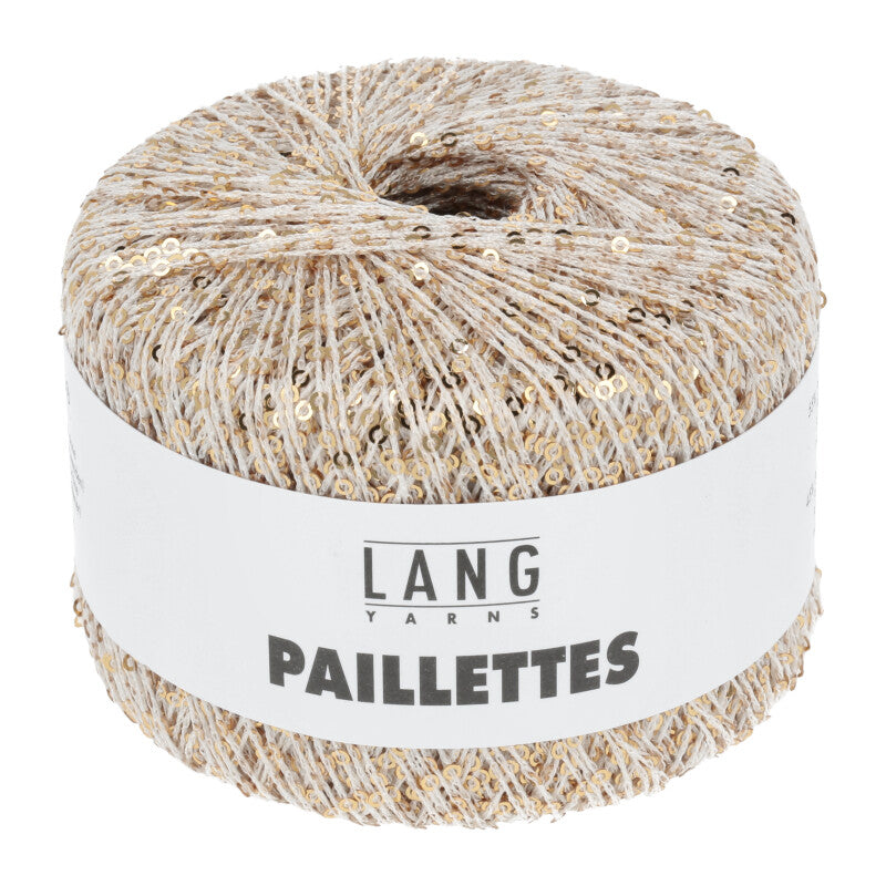 Lang Yarns PAILLETTES 25g/112m Beilaufgarn Lace Pailletten Modegarn Glitzer edel