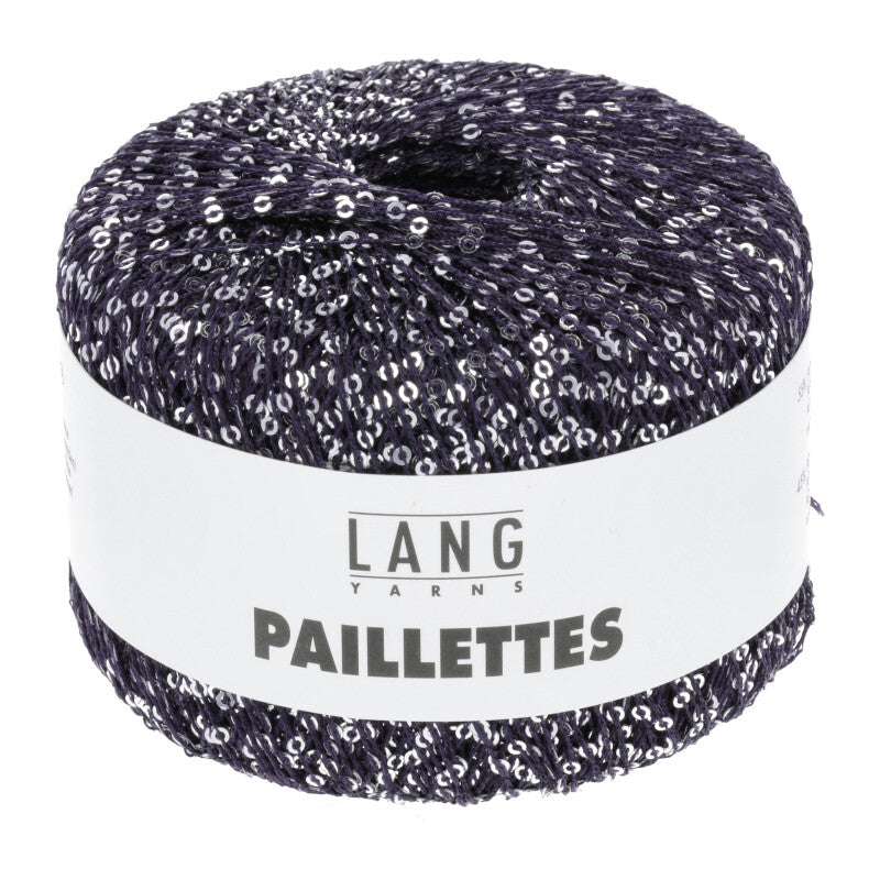Lang Yarns PAILLETTES 25g/112m Beilaufgarn Lace Pailletten Modegarn Glitzer edel