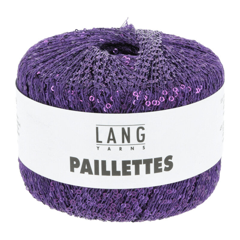 Lang Yarns PAILLETTES 25g/112m Beilaufgarn Lace Pailletten Modegarn Glitzer edel