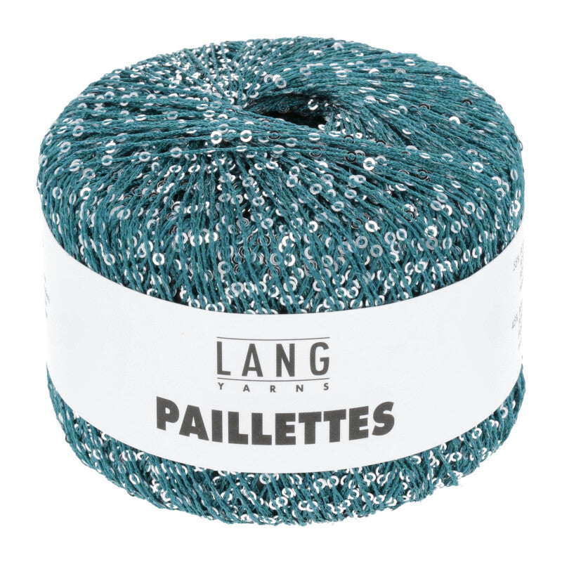 Lang Yarns PAILLETTES 25g/112m Beilaufgarn Lace Pailletten Modegarn Glitzer edel