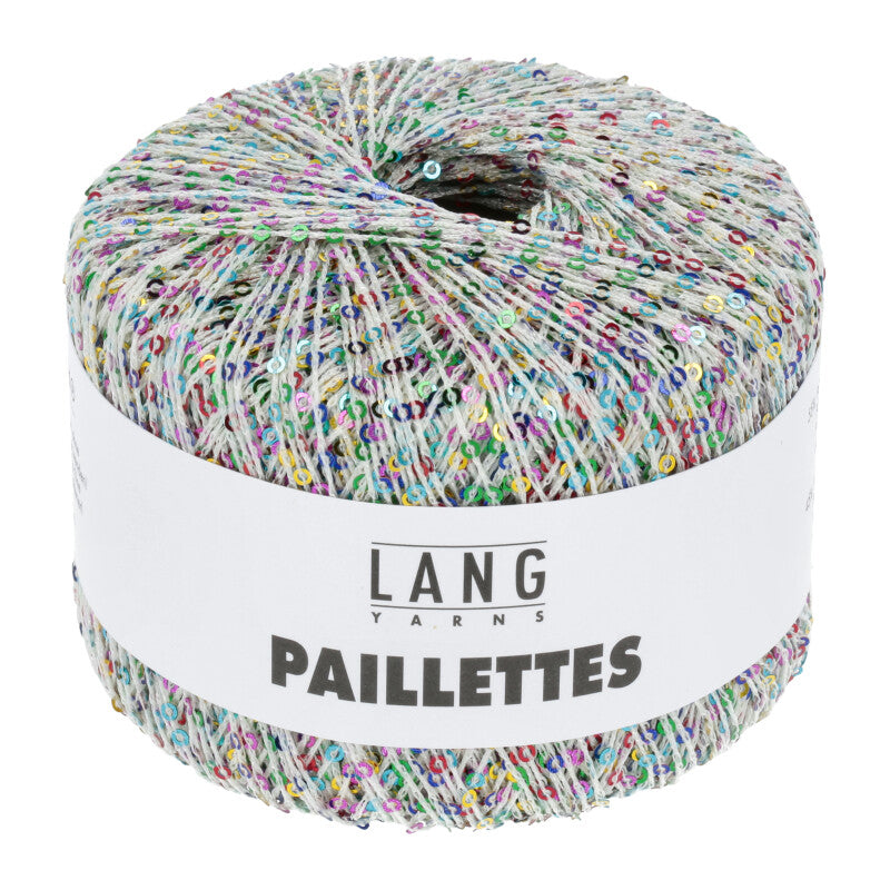 Lang Yarns PAILLETTES 25g/112m Beilaufgarn Lace Pailletten Modegarn Glitzer edel
