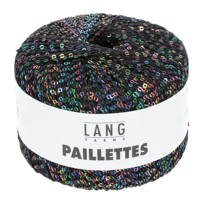 Lang Yarns PAILLETTES 25g/112m Beilaufgarn Lace Pailletten Modegarn Glitzer edel