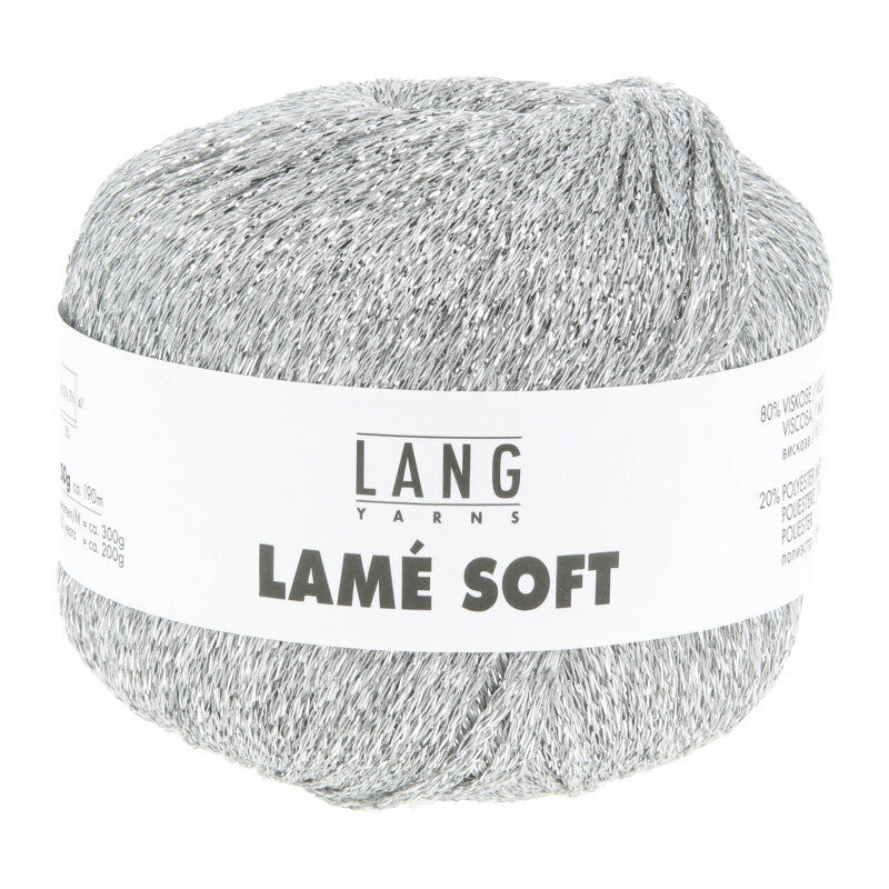 Lang Yarns LAMÉ SOFT 50g/190m Fingering Glamour Glitzer weich