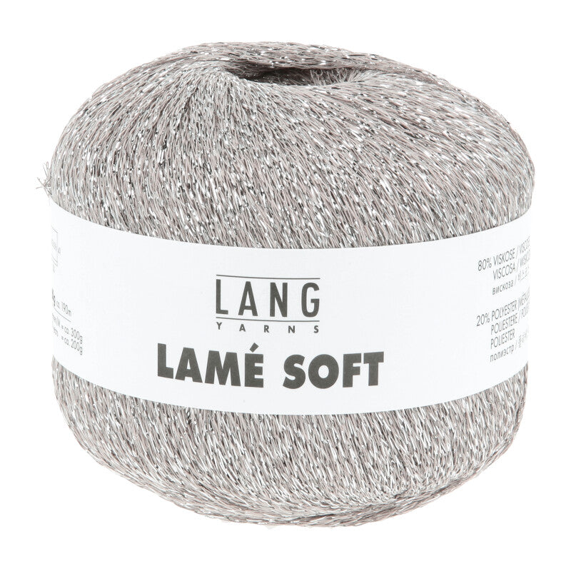 Lang Yarns LAMÉ SOFT 50g/190m Fingering Glamour Glitzer weich