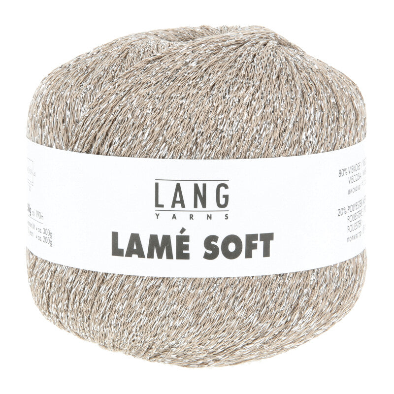 Lang Yarns LAMÉ SOFT 50g/190m Fingering Glamour Glitzer weich