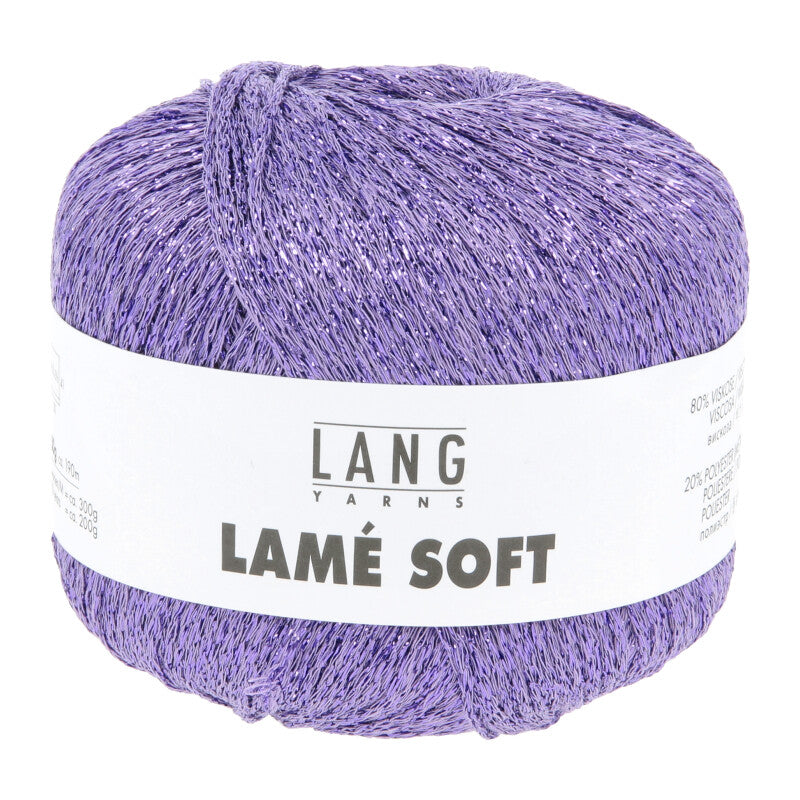 Lang Yarns LAMÉ SOFT 50g/190m Fingering Glamour Glitzer weich