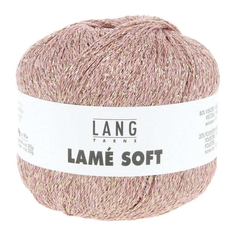 Lang Yarns LAMÉ SOFT 50g/190m Fingering Glamour Glitzer weich