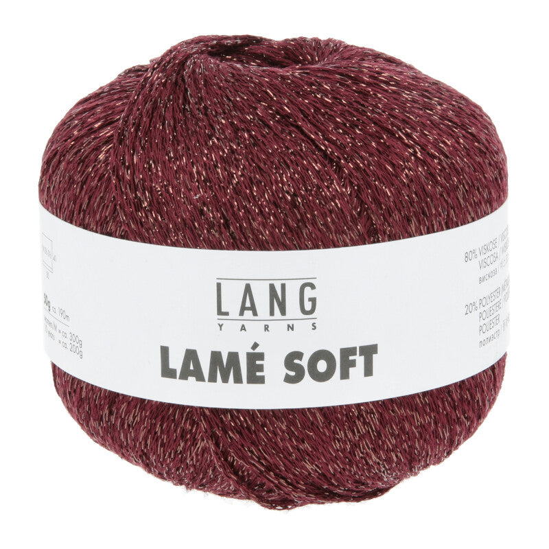 Lang Yarns LAMÉ SOFT 50g/190m Fingering Glamour Glitzer weich