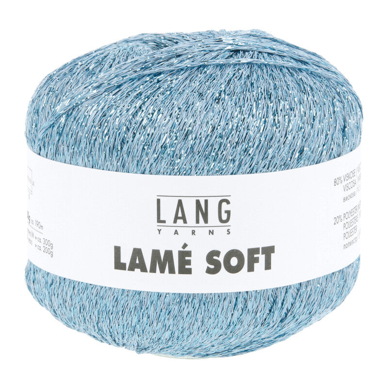 Lang Yarns LAMÉ SOFT 50g/190m Fingering Glamour Glitzer weich