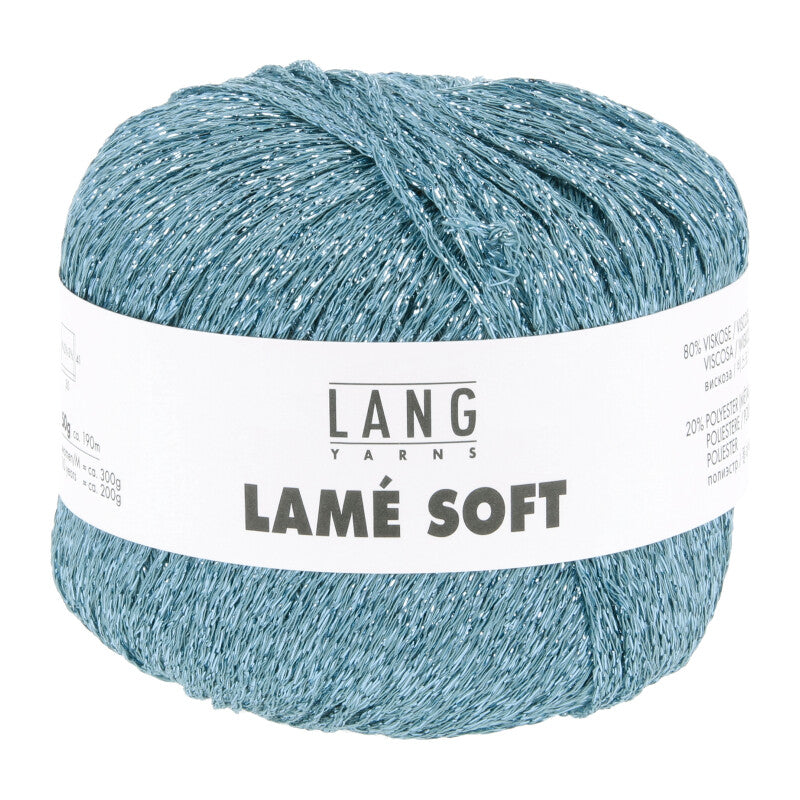 Lang Yarns LAMÉ SOFT 50g/190m Fingering Glamour Glitzer weich