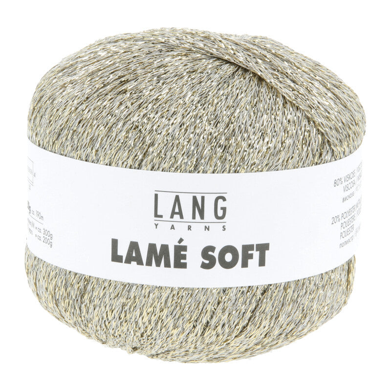 Lang Yarns LAMÉ SOFT 50g/190m Fingering Glamour Glitzer weich