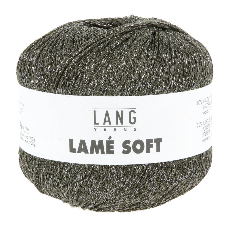 Lang Yarns LAMÉ SOFT 50g/190m Fingering Glamour Glitzer weich