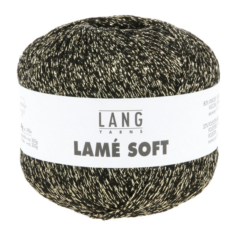 Lang Yarns LAMÉ SOFT 50g/190m Fingering Glamour Glitzer weich