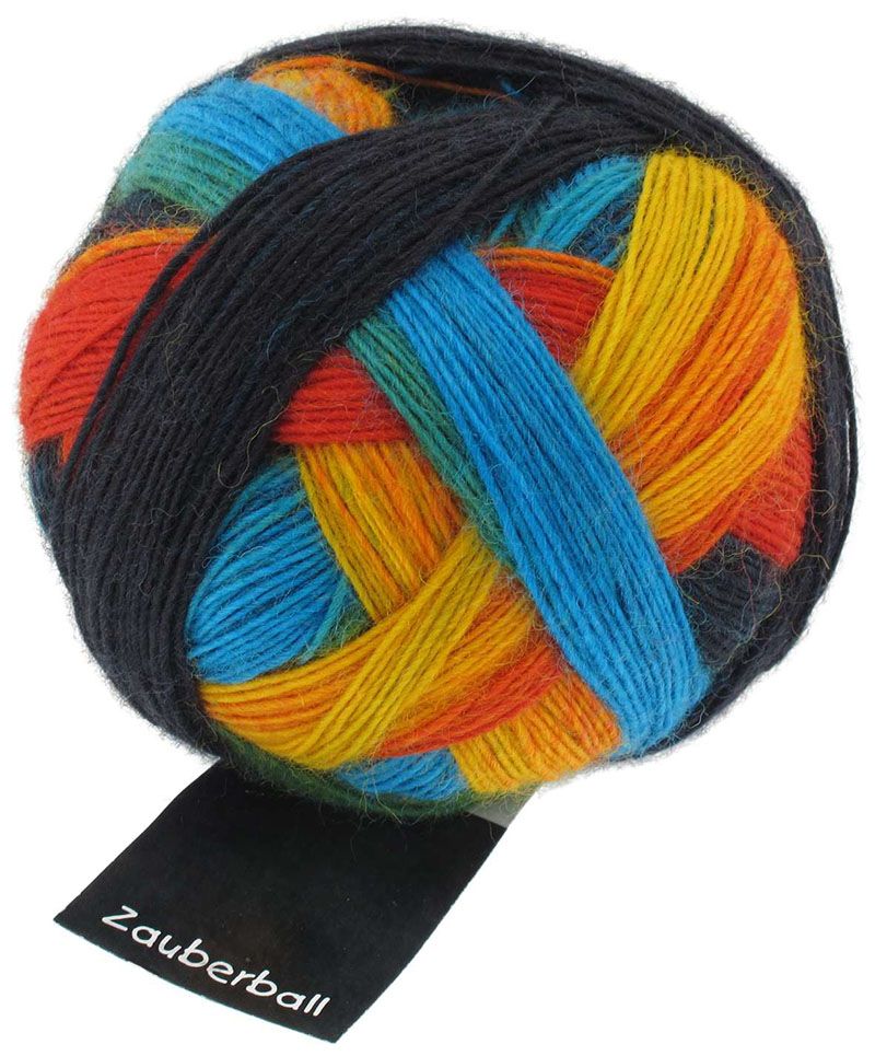 SCHOPPEL Zauberball Schurwolle  100g/420m Farbverlaufsgarn Socken