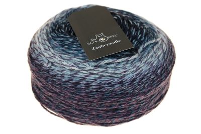 SCHOPPEL Zauberwolle  Schurwolle Merino LL100g/250m NS 3,0 - 4,0 mm weich warm Stricken Häkeln Tücher Schals Pulli Farbverlaufs Garn bunt